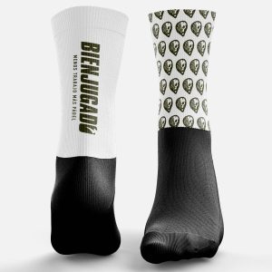 Calzini Padel White - Olive