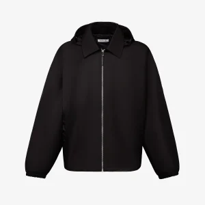 Blouson with Removable Hood Black