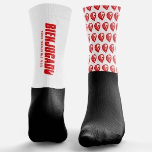 Calzini Padel White - Red