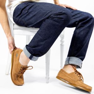 SEBAGO - Campside Askook Suede - Scarpa da Barca - 71113HW - Cognac