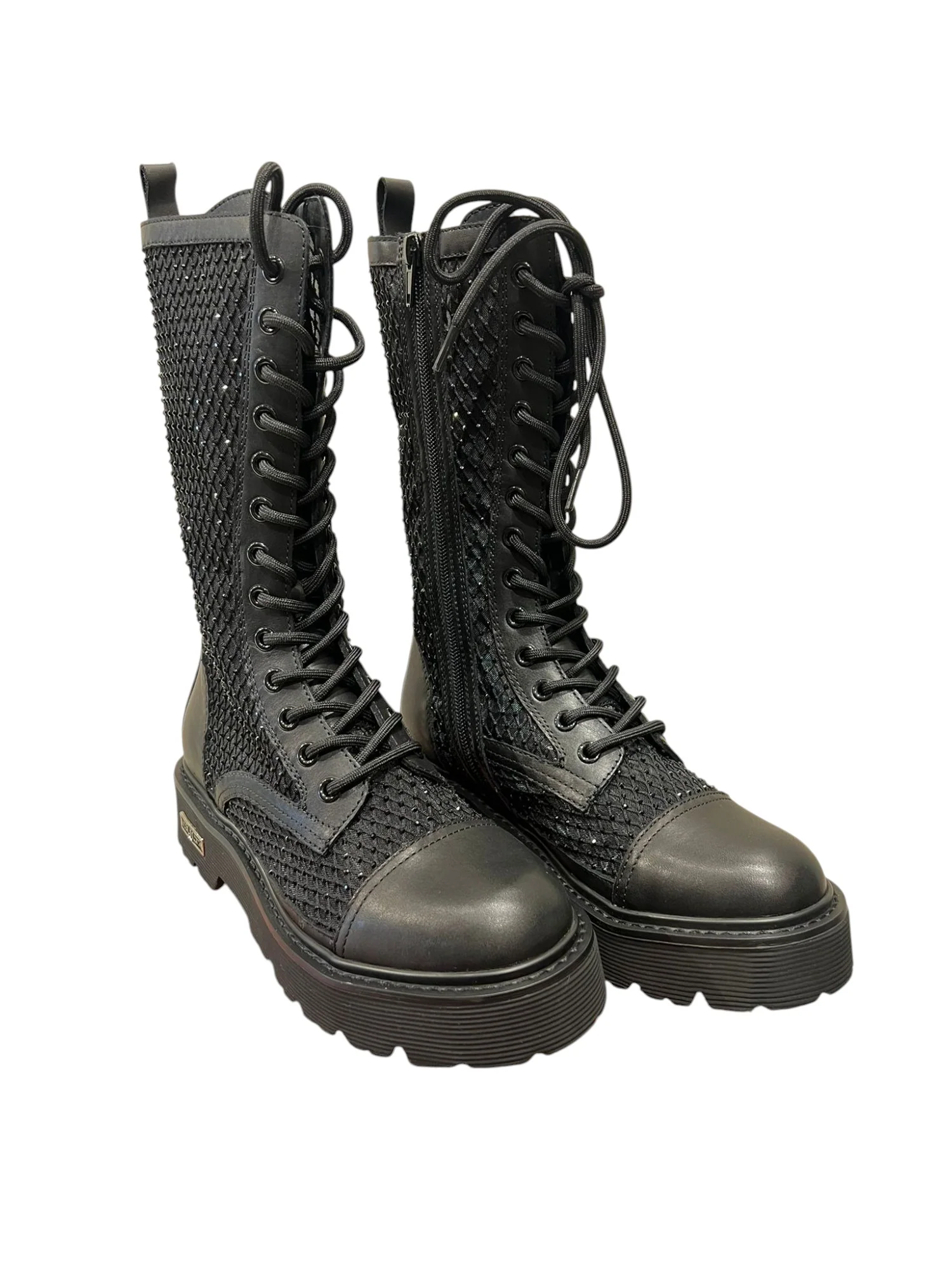 Anfibio nero con strass - CLW340 - immagine 3