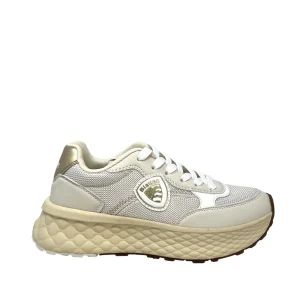 Sneaker Lynn tessuto cream - LYNCRE