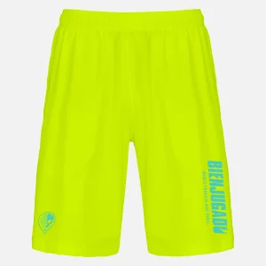 Short Bicolor Paquito - Yellow Fluo/Light Jade
